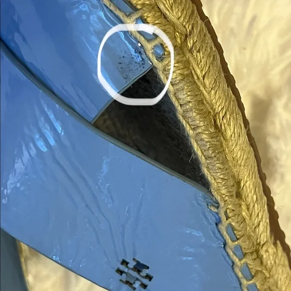 Tory Burch Bima Patent Espadrille Slide sandals - Picture 10 of 11